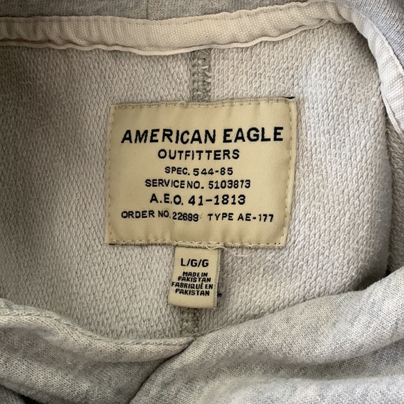 AMERICAN EAGLE OVERSIZED HOODIE - Picture 2 of 4